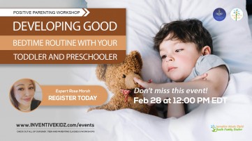 Developing Good Bedtime Routine With Your Toddler And Preschooler